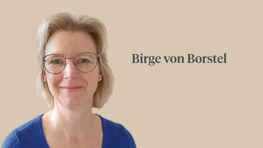 Portraitfoto von Birge von Borstel.